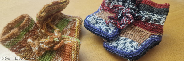 gestrickte Babysocken