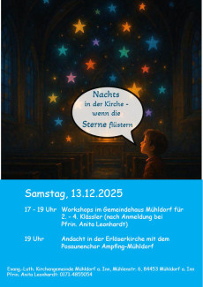 Nachts in der Kirche